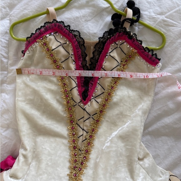 Ballet Costume with Black and Gold Accents - Girls size 14 - Picture 7 of 7